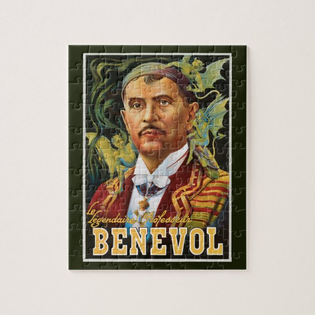 Quebra-cabeça Vintage Magic Poster, Professor Benevol (Vertical)