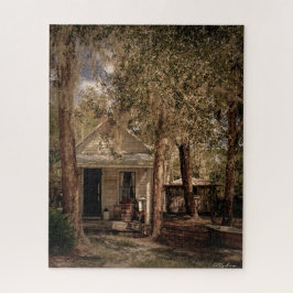 Quebra-cabeça Vintage Old Florida Rustic Woodtage