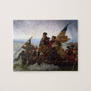 Quebra-cabeça Vintage Presidente George Washington, o Cruzamento
