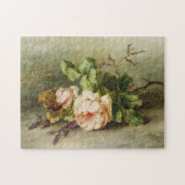 Quebra-cabeça Vintage Rosas por Margaretha Roosenboom