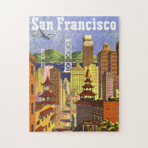 Quebra-cabeça Vintage San Francisco