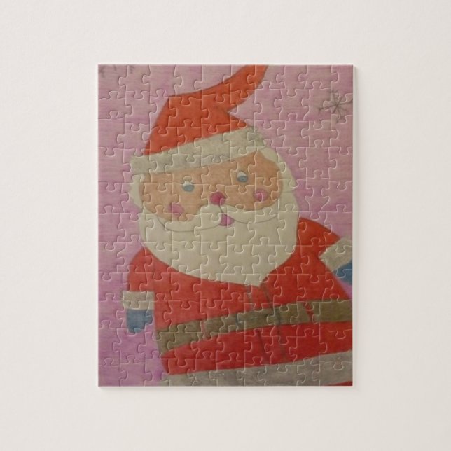 Quebra-cabeça Vintage Santa Claus (Vertical)