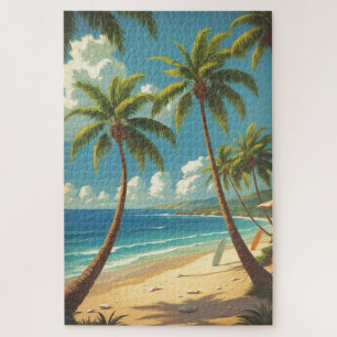 Quebra-cabeça Vintage Style Havaiano Viagem Aloha Do Havaí