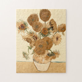 Quebra-cabeça Vintage Sunflower por Vincent van Gogh
