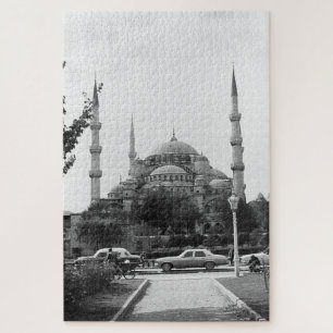 Quebra-cabeça Vintage Turkey Istambul, Mesquita Azul