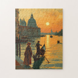 Quebra-cabeça Vintage Veneice Sunset