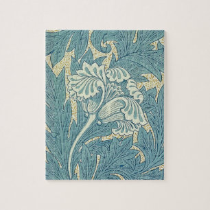 Quebra-cabeça Vintage William Morris Tulip Floral Design