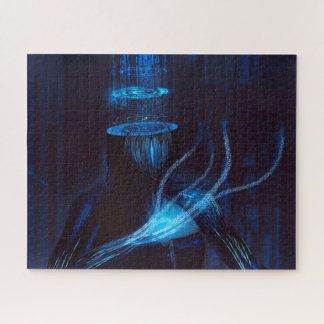 Quebra-cabeça Violação de dados do Ciberpunk