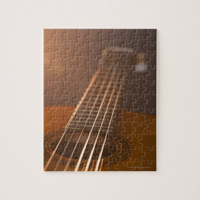 Quebra-cabeça Violão acústico 7 (Vertical)