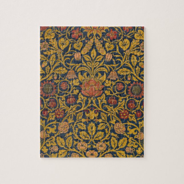 Quebra-cabeça Violet e Columbine por William Morris (Vertical)