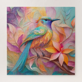 Quebra-cabeça Violet Throed Songbird Fantasy Bird