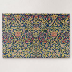 Quebra-cabeça Violeta Brilhante e Columbina (por William Morris)