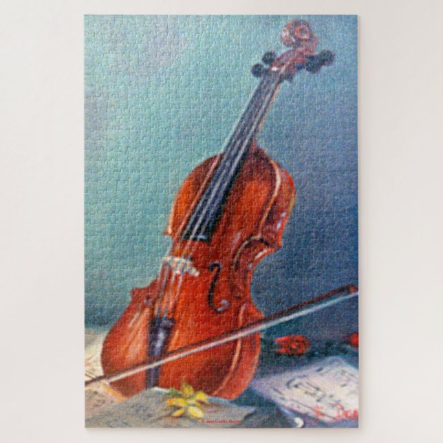 Quebra-cabeça Violín (Vertical)