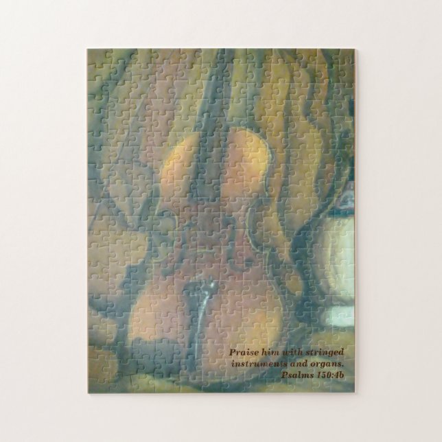 Quebra-cabeça Violino (Vertical)