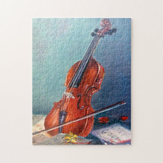 Quebra-cabeça Violino (Vertical)