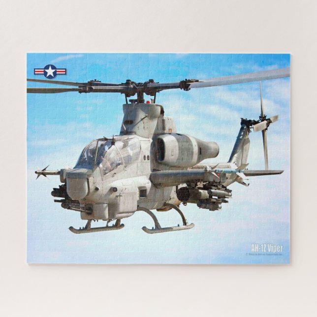 Quebra-cabeça VIPER AH-1Z (16x20) (Horizontal)