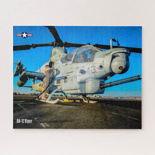 Quebra-cabeça VIPER AH-1Z (16x20) (Horizontal)