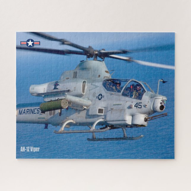 Quebra-cabeça VIPER AH-1Z (16x20) (Horizontal)