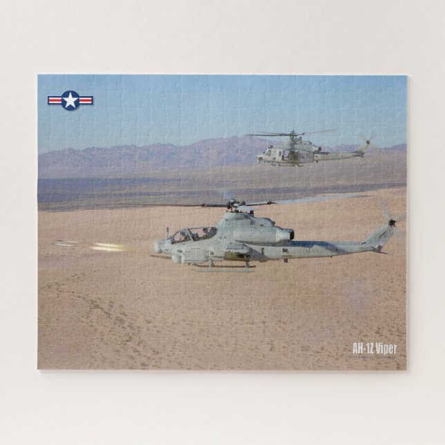 Quebra-cabeça VIPER AH-1Z (16x20) (Horizontal)