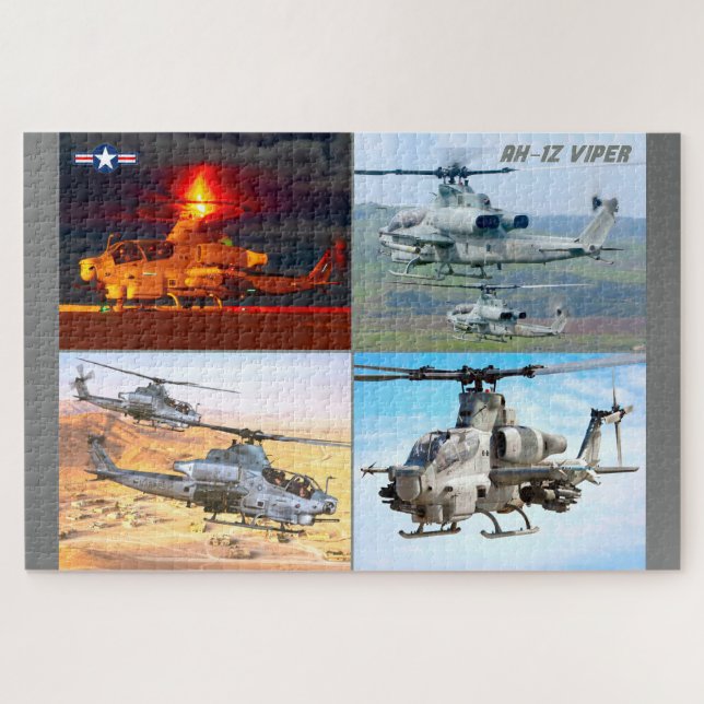 Quebra-cabeça VIPER AH-1Z (20x30) (Horizontal)