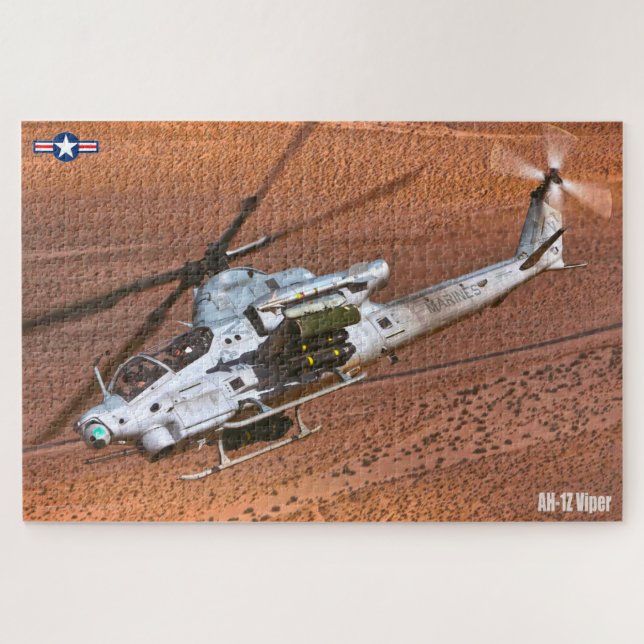 Quebra-cabeça VIPER AH-1Z (20x30) (Horizontal)