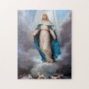 Quebra-cabeça Virgem Abençoada Maria