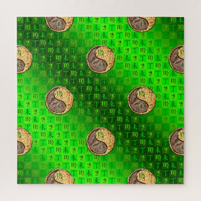 Quebra-cabeça Virgem & Bode de Fogo (Vertical)