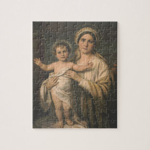 Quebra-cabeça Virgem Católica Mãe Maria Religiosa Jesus