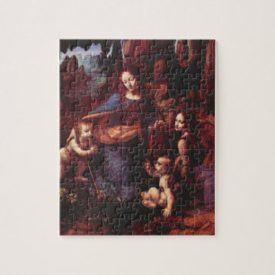 Quebra-cabeça Virgem das Rochas por Leonardo da Vinci