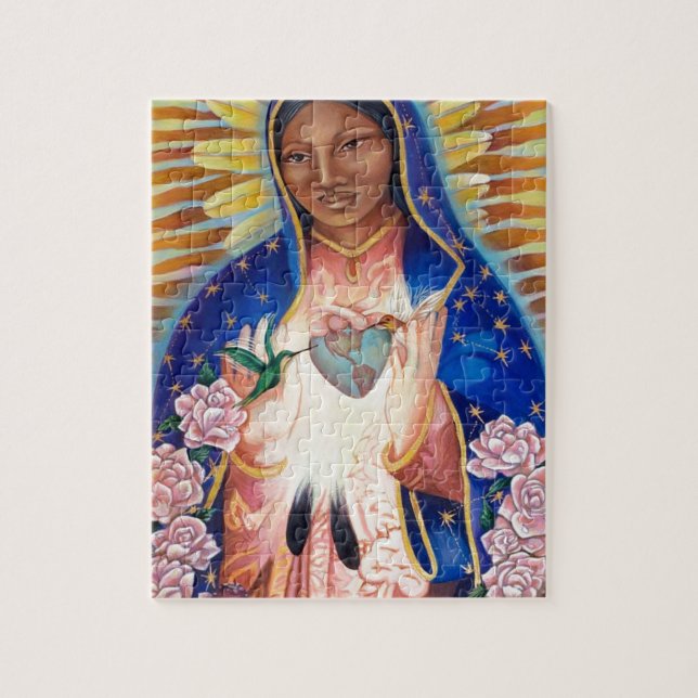 Quebra-cabeça Virgem Maria - nossa senhora Guadalupe (Vertical)