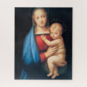 Quebra-cabeça Virgem Religiosa Mary Jesus Trabalho de arte