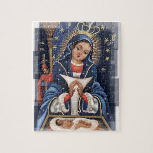 Quebra-cabeça Virgen de la Altagracia Confusão