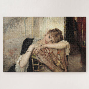 Quebra-cabeça Virginie (A Mulher Parisiense) (por Albert Edelsen