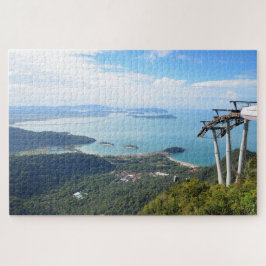 Quebra-cabeça Visão Cénica do Cabo de Montanha Langkawi Souvenir