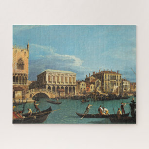 Quebra-cabeça Visão da Riva degli Schiavoni Veneza