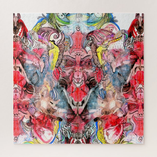 Quebra-cabeça Visão Secundária – Impressão de Arte Visionária In (Vertical)