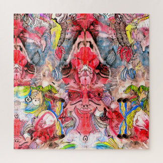 Quebra-cabeça Visão Secundária – Impressão de Arte Visionária In