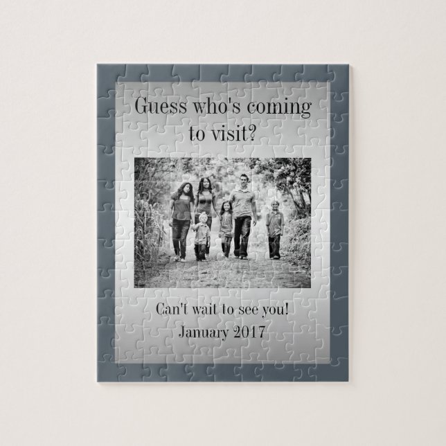 Quebra-cabeça Visita de surpresa (Vertical)