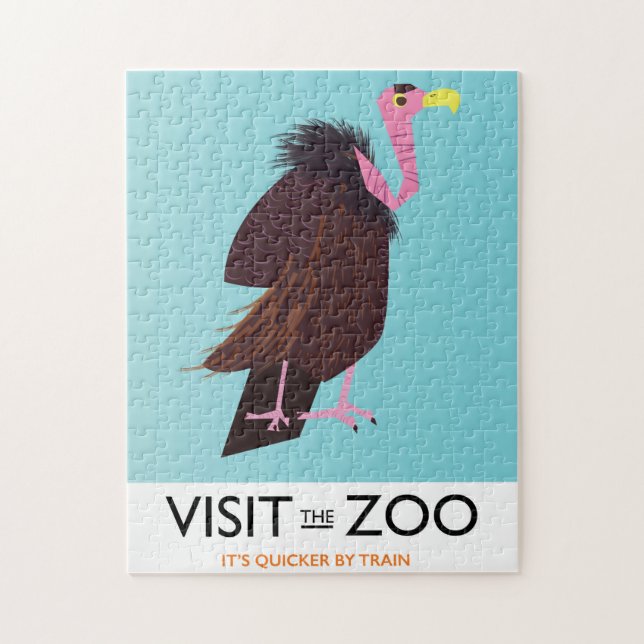 Quebra-cabeça Visite o Zoológico (Vertical)