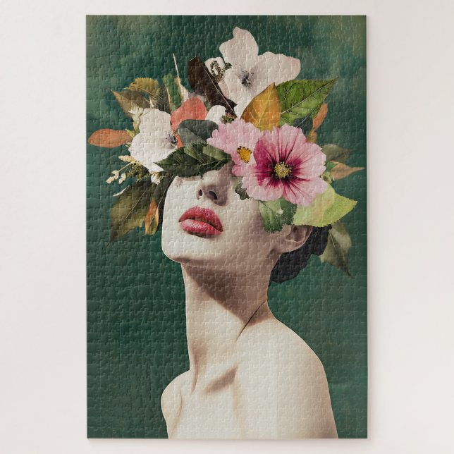 Quebra-cabeça Visões Florais (Vertical)