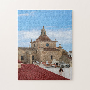 Quebra-cabeça Vista aérea da Igreja de Carmen - Mahon, Menorca
