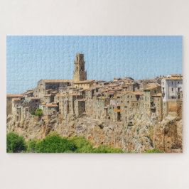 Quebra-cabeça Vista cênica de Pitigliano, Toscana, Itália