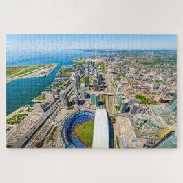 Quebra-cabeça Vista cênica de Toronto a partir da torre CN, Cana