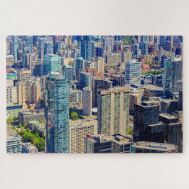 Quebra-cabeça Vista cênica de Toronto a partir da torre CN, Cana