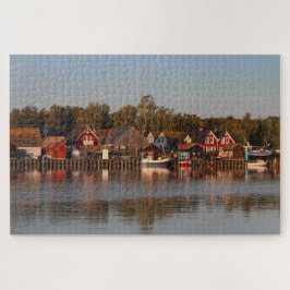 Quebra-cabeça Vista cêntrica de Haven Costeiro | Retirada de pra