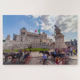 Quebra-cabeça Vista cêntrica de Vittoriano, Roma, Itália