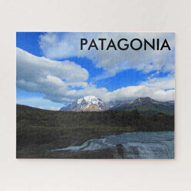Quebra-cabeça vista da montanha da patagônia (Horizontal)
