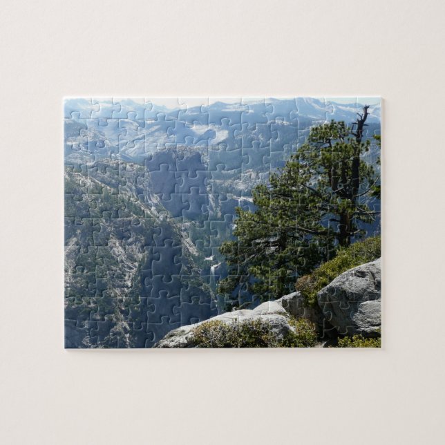 Quebra-cabeça Vista da Montanha Yosemite no Parque Nacional de Y (Horizontal)