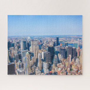 Quebra-cabeça Vista De Construção De Fotografias No Skyline Da