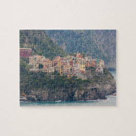 Quebra-cabeça Vista de Corniglia, Cinque Terre, Itália